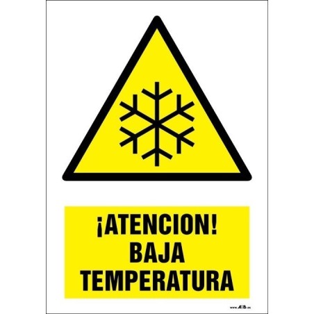 ¡Atención! Baja temperatura