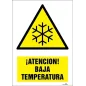 ¡Atención! Baja temperatura