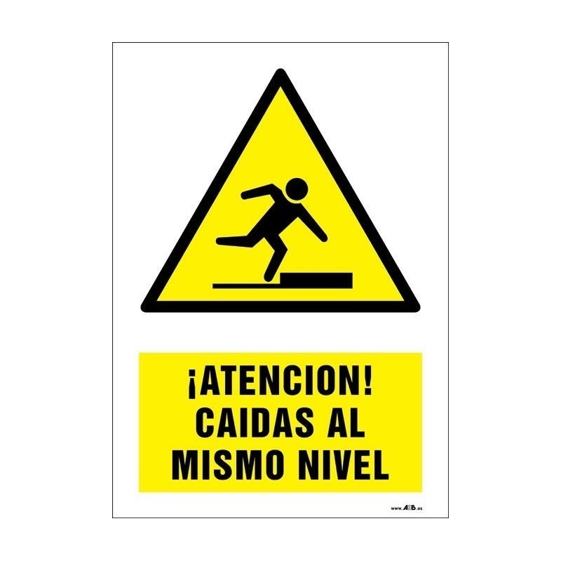 ¡Atención! Caidas al mismo nivel