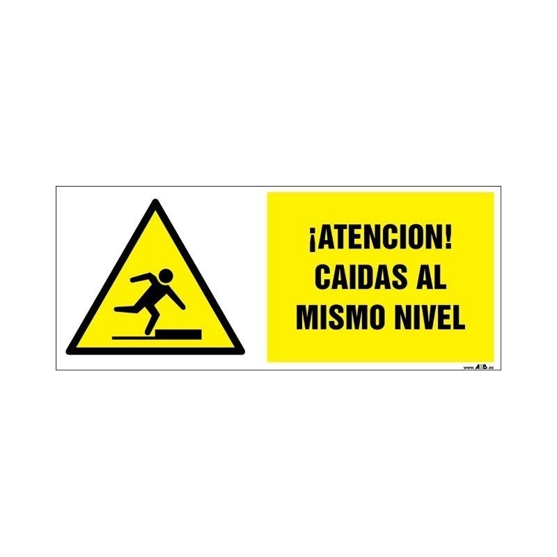 ¡Atención! Caídas al mismo nivel