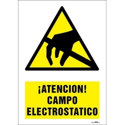 ¡Atención! Campo electrostático