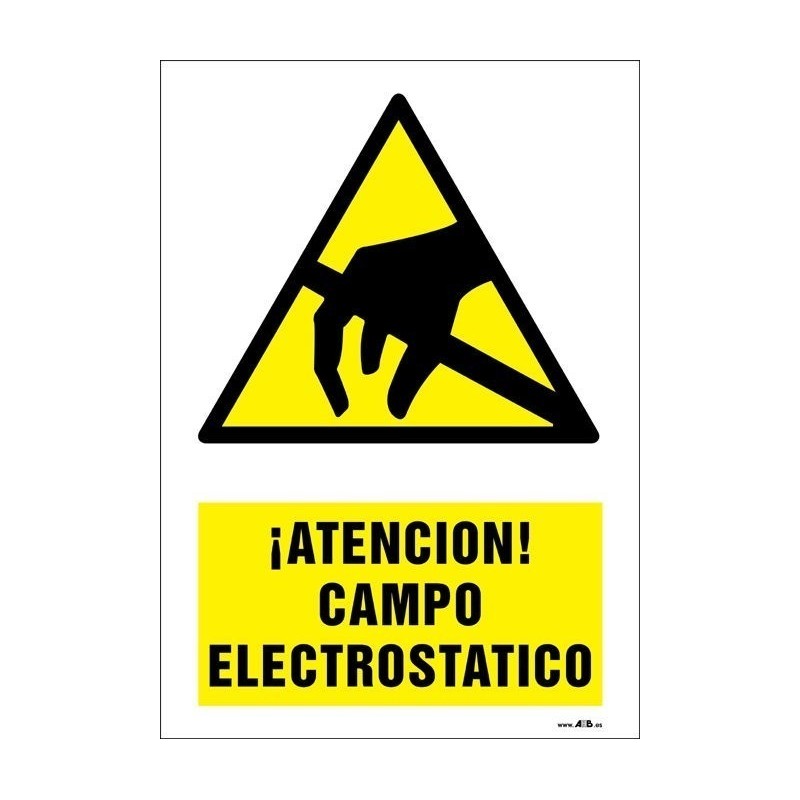 ¡Atención! Campo electrostático