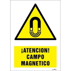 ¡Atención! Campo magnético
