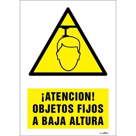 ¡Atención! Objetos fijos a baja altura