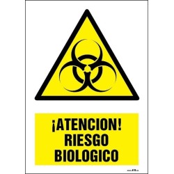 ¡Atención! Riesgo biológico