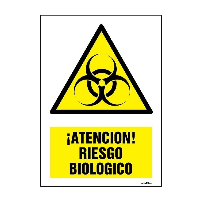 ¡Atención! Riesgo biológico