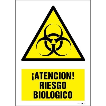 ¡Atención! Riesgo biológico