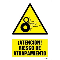 ¡Atención! Riesgo de atrapamiento