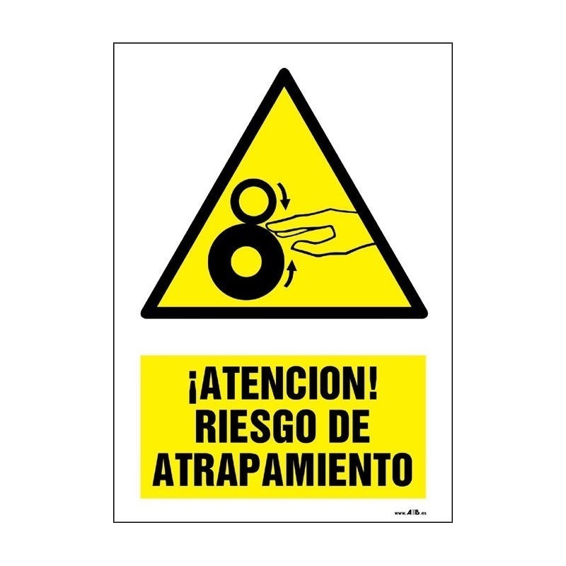 ¡Atención! Riesgo de atrapamiento