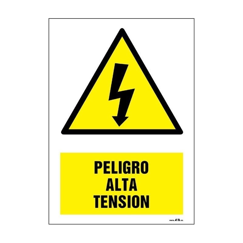 ¡Peligro! Alta tensión