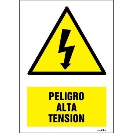 ¡Peligro! Alta tensión