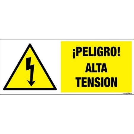 ¡Peligro! Alta tensión