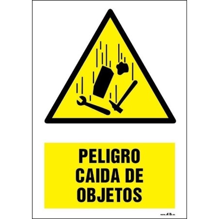 ¡Peligro! Caída de objetos