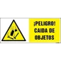 ¡Peligro! Caída de objetos