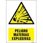 ¡Peligro! Materias explosivas