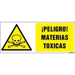 ¡Peligro! Materias tóxicas
