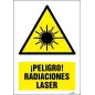 ¡Peligro! Radioaciones láser