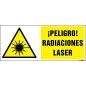 ¡Peligro! Radioaciones láser