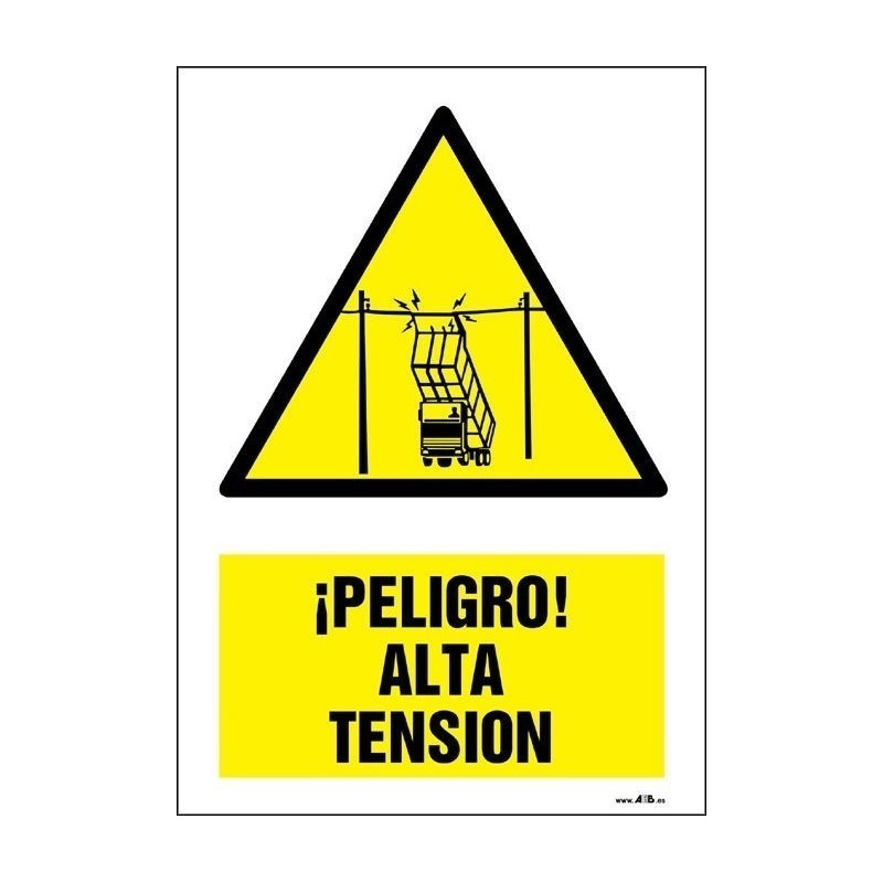 ¡Peligro! Alta tensión