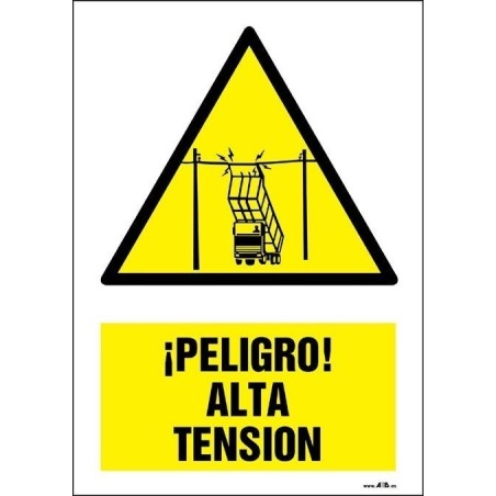 ¡Peligro! Alta tensión