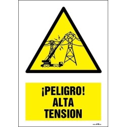 ¡Peligro! Alta tensión