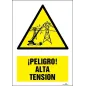 ¡Peligro! Alta tensión