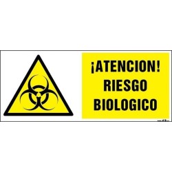 ¡Atención! Riesgo biológico