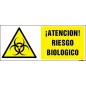 ¡Atención! Riesgo biológico