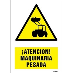 ¡Atención! Maquinaria pesada
