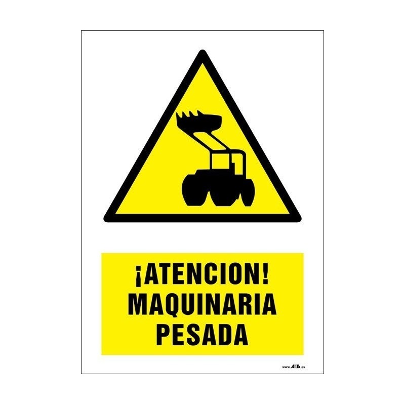 ¡Atención! Maquinaria pesada
