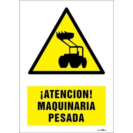¡Atención! Maquinaria pesada