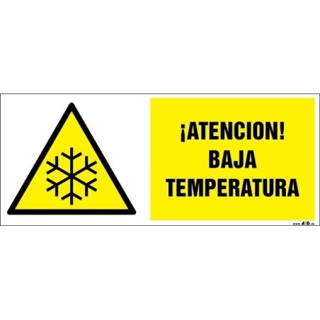 ¡Atención! Baja temperatura
