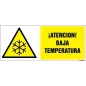 ¡Atención! Baja temperatura