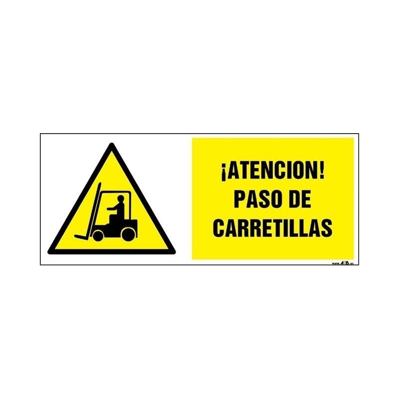 ¡Atención! Paso de carretillas