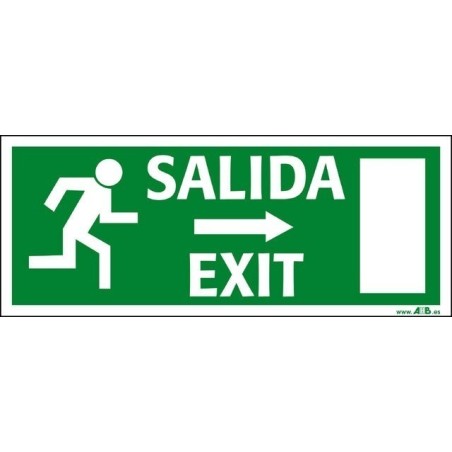 Salida a la derecha