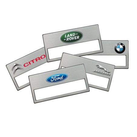 Placas de identificación personalizadas