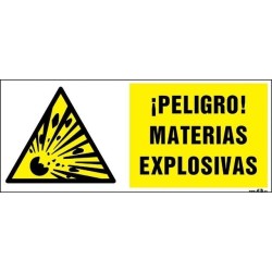 ¡Peligro! Materias Explosivas
