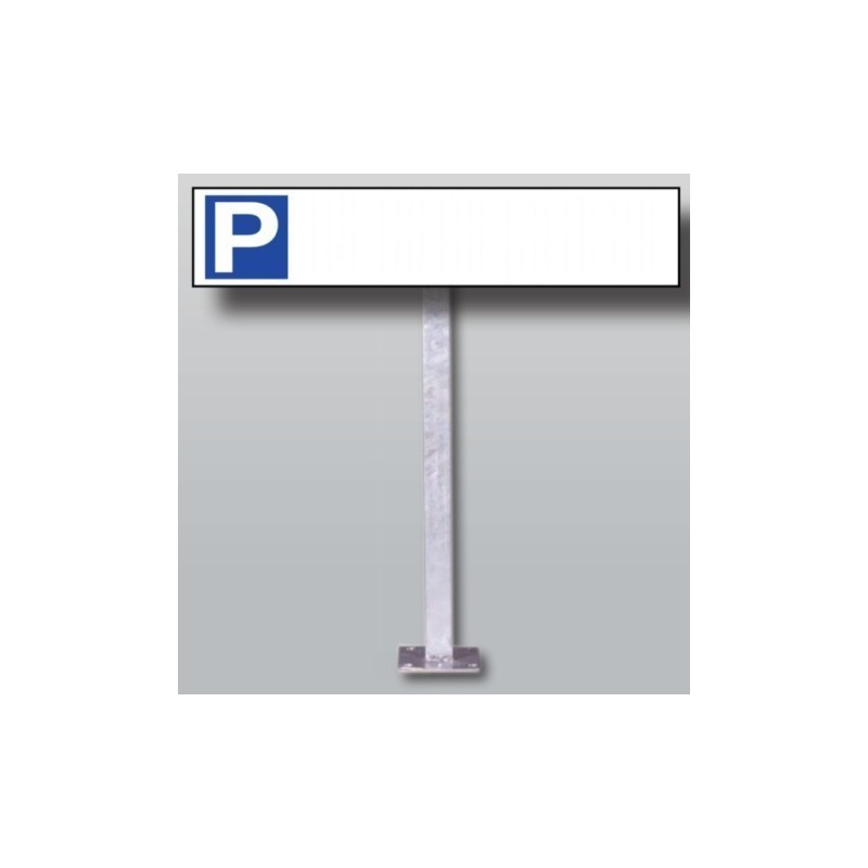 Poste para señal para atornillar