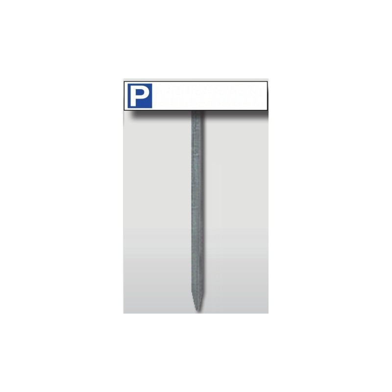 Poste para señal para clavar