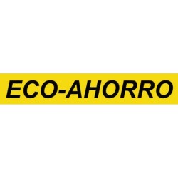 Adhesivo texto amarillo