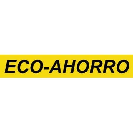 Adhesivo texto amarillo