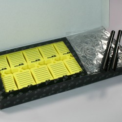 Caja 300 llaveros PVC