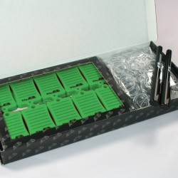 Caja 300 llaveros PVC