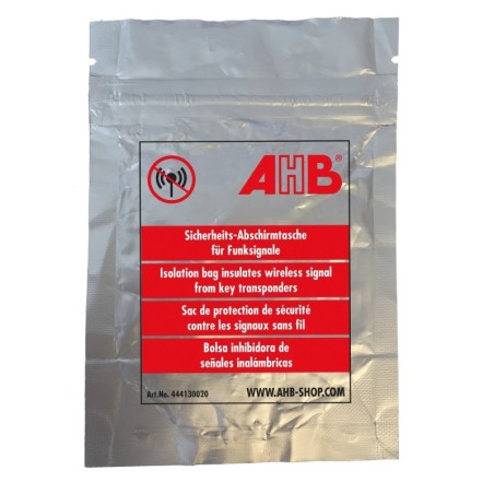Bolsa inhibidora de seguridad