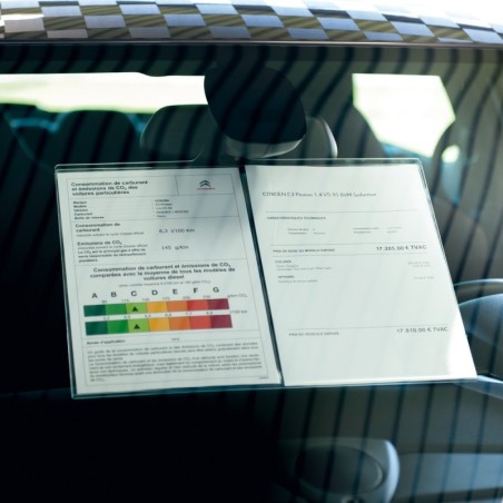 Expositor retrovisor