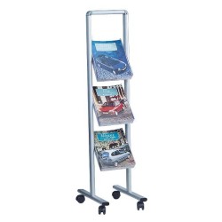 Expositor aluminio 130 cm.