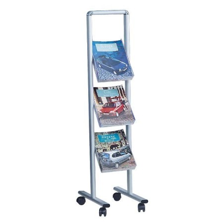 Expositor aluminio 130 cm.
