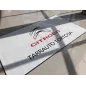 Alfombra de bienvenida con logotipo