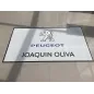 Alfombra de bienvenida con logotipo