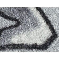 Alfombra de bienvenida con logotipo